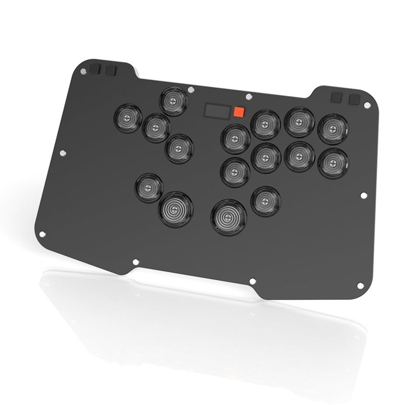 BitFunx Duelpad Leverless Controller Arcade Stick, All-Button Arcade Controller for PS4/PS3/PC/Switch/Steam, Arcade Fight Stick with SOCD/Custom RGB/Turbo/Hot-Swap/Low-Profile Switch (Duelpad Zen16) - Image 1